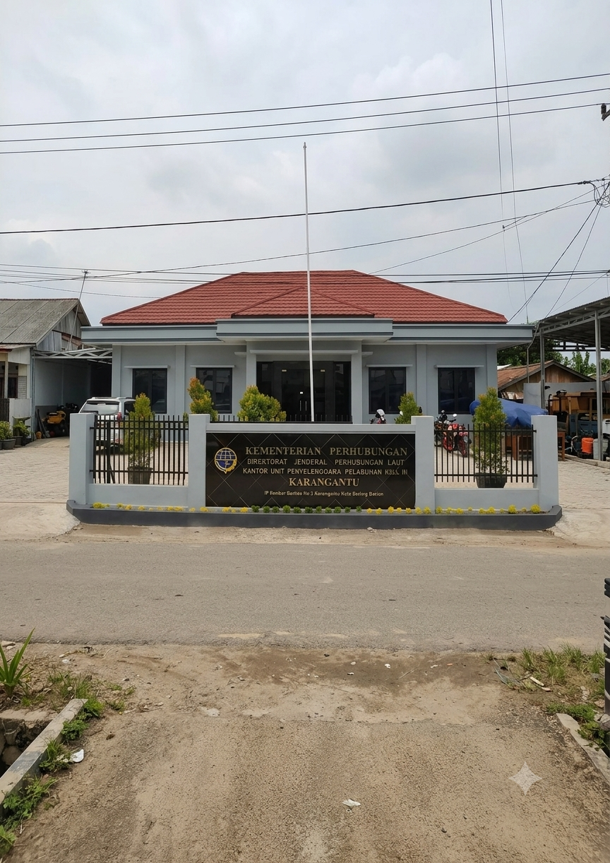 KANTOR UNIT PENYELENGGARA PELABUHAN KELAS III KARANGANTU